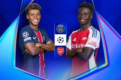 PSG vs Arsenal di semifinal Liga Champions 2024 (Foto: uefa.com)