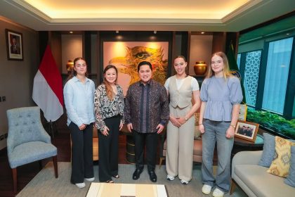 4 pemain naturalisasi Timnas Putri Indonesia (Foto: Instagram/@irisderouw)